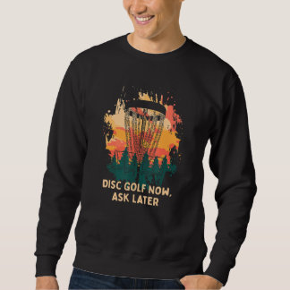 Sudadera Golf en disco Pregunte más tarde Humfer Disk Golf