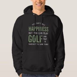 Sudadera Golf: Felicidad. Divertidos regalos para los amant