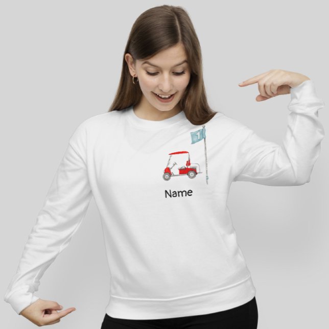 Sudadera Golf fiesta de golf de 1 cumpleaños (Subido por el creador)