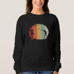 Sudadera Golf Frisbee Retro