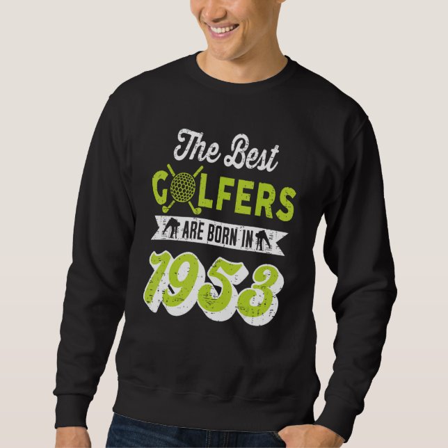 Sudadera Golf Golfer Golf de 69 años 1953 69º cumpleaños (Anverso)
