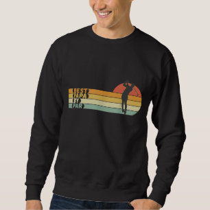 Sudadera Golf Mejor Papa Por El Día Del Padre Par