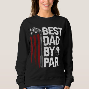 Sudadera Golf Mejor Papá Por Par Daddy Golfer Fa Bandera Am