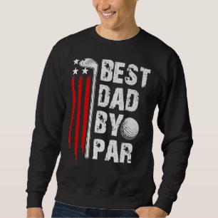 Sudadera Golf Mejor Papá Por Par Daddy Golfer Fa Bandera Am