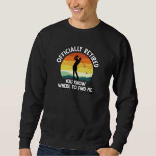 Sudadera Golf oficialmente retirado
