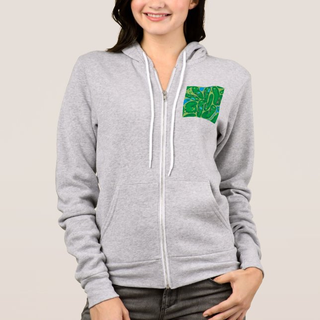 Sudadera golf par golf green (Anverso)