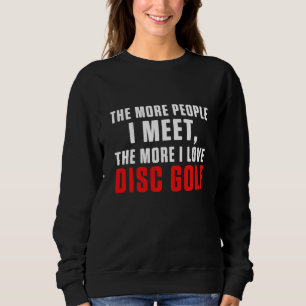 Sudadera Golf Player en disco Generoso Golfer Funny Golfing