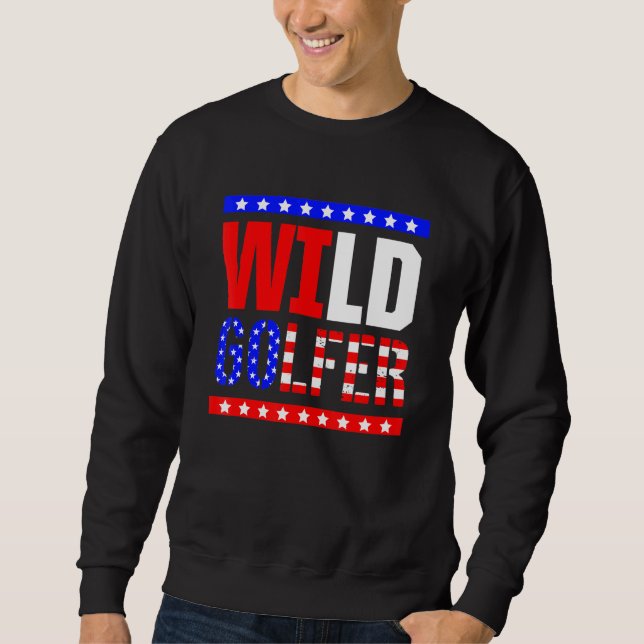 Sudadera Golf Player Golfer 8 (Anverso)