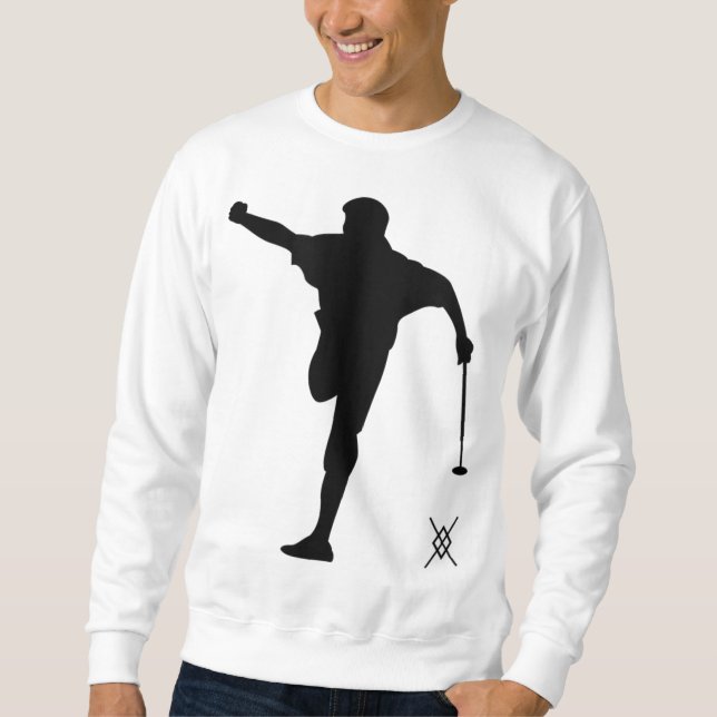SUDADERA GOLF PREFERIRÍA ESTAR GOLFING FUNNY GOLF TEE (Anverso)