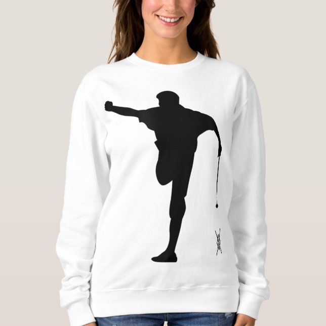 SUDADERA GOLF PREFERIRÍA ESTAR GOLFING FUNNY GOLF TEE (Anverso)