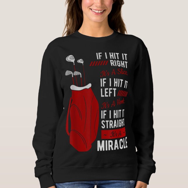 Sudadera Golf Putter Par Golfer Birdie Golfing Bogey Eagle (Anverso)