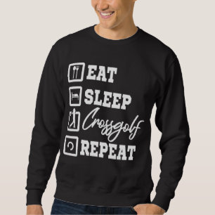 Sudadera Golf urbano Comer Sleep Crossgolf Repetir