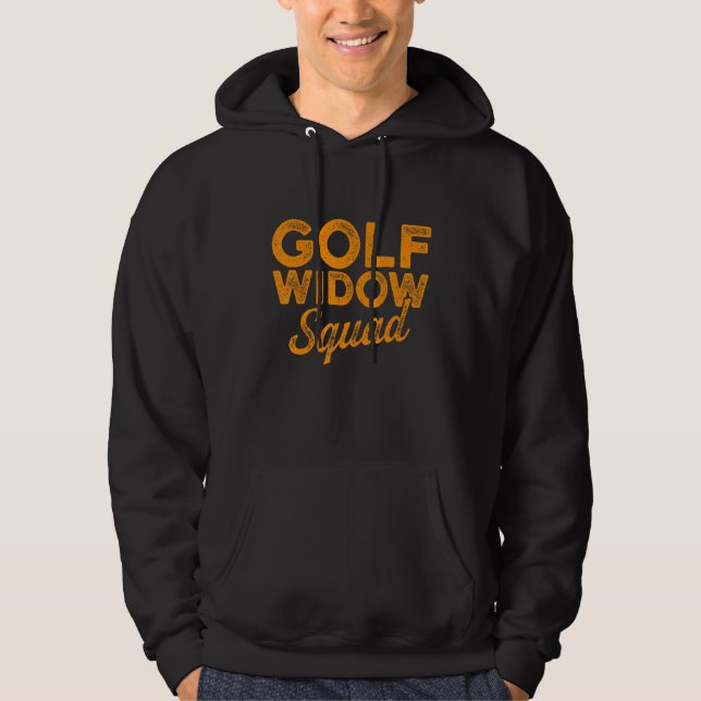 Sudadera Golf Viuda Escuadrón de Escuadrón Golfer Golfing 1 (Anverso)