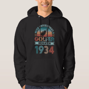 Sudadera Golfer nació en 1934 y su papá fue el 90 cumplea