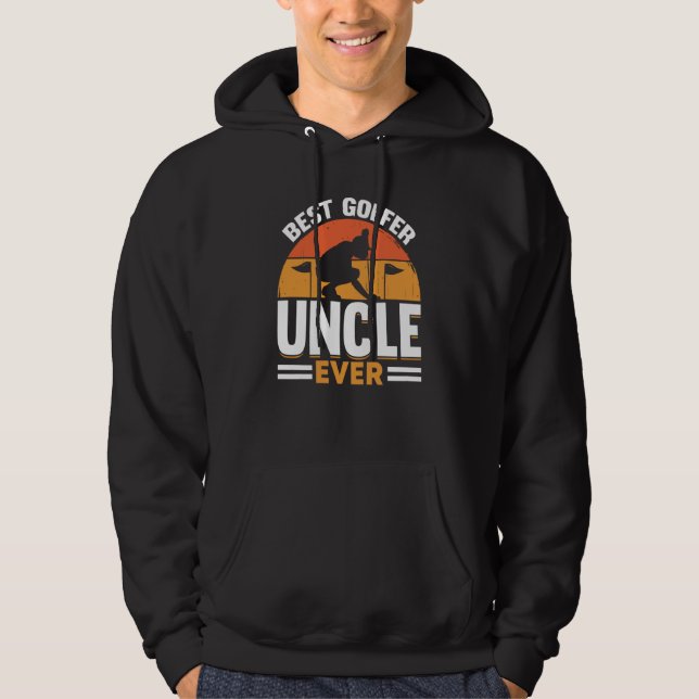 Sudadera Golfing Golf Player Coach Golfer Uncle  1 (Anverso)