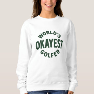 Sudadera Golfista Más o Menos del Mundo Humor de Golf Vinta