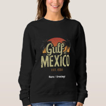 Golfo de México oeste. Vintage Retro Beach 1550