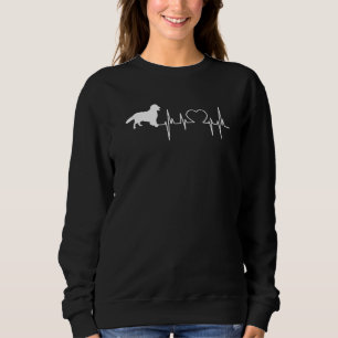 Sudadera Golpe de corazón de perro de Golden Retriever