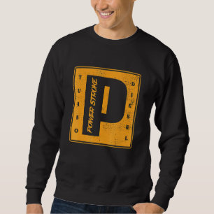 Sudadera Golpe de Potencia Rueda Carbón Turbo Diésel Potenc
