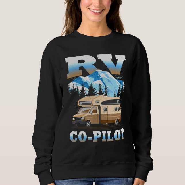 Sudadera Golpe de viaje de piloto de Rv Co para motocicleta (Anverso)