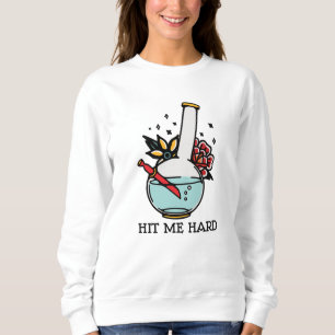 Sudadera Golpéame duro