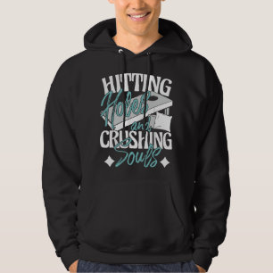 Sudadera Golpeando Agujeros y Aplastando Almas - Jugador de