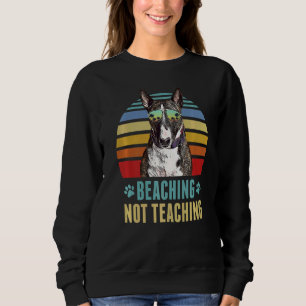 Sudadera Golpear, no enseñar, Perro de Bull Terrier