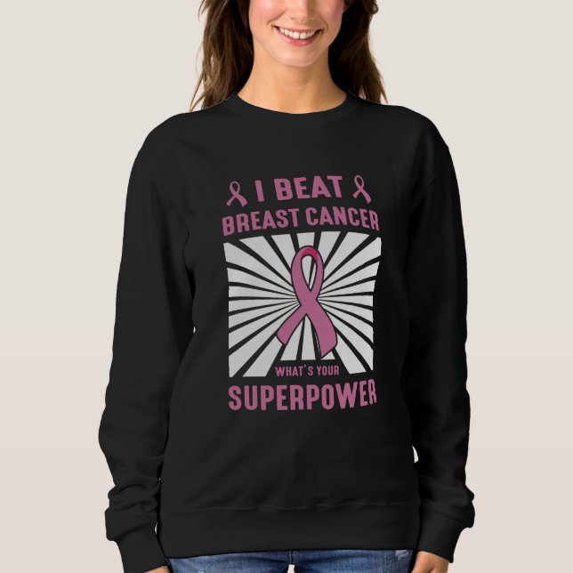 Sudadera Golpeo el Orgullo de Superpotencia Sobreviviente d (Anverso)