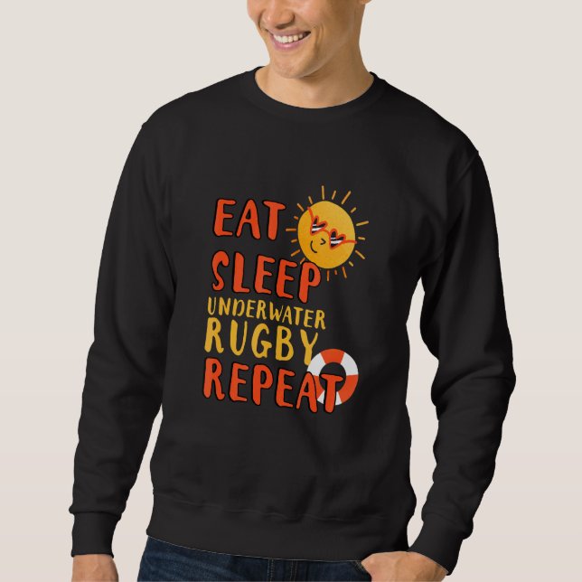 Sudadera Goma subacuática de sueño ininterrumpido de repeti (Anverso)
