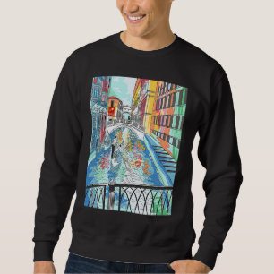 Sudadera Gondolero de Venecia en la góndola Color