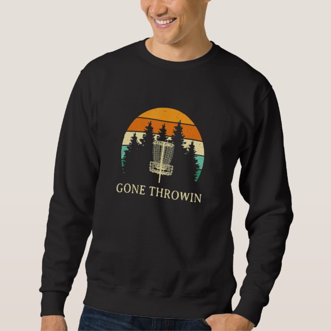 Sudadera Gone Throwin Disk Golf Outway Game Golfer Field G (Anverso)