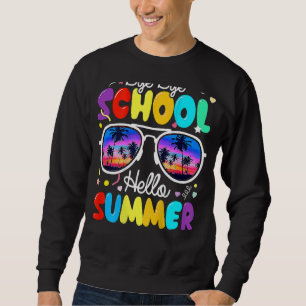 Sudadera Good Bye School Hello Summer Beach Sunset El Día P