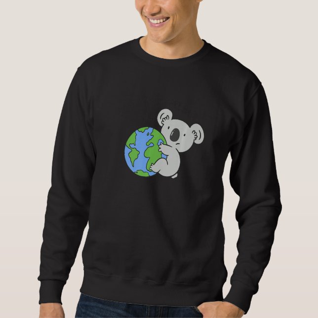Sudadera Good Planets Are Hard To Find Climage Change Cute  (Anverso)