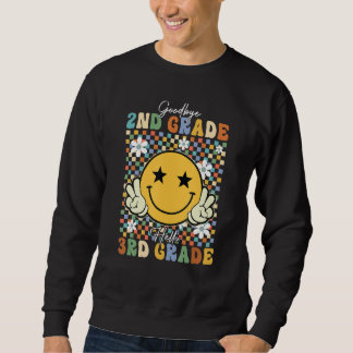 Sudadera Goodbye 2nd Grade Hello 3rd Grade Groovy Back To S
