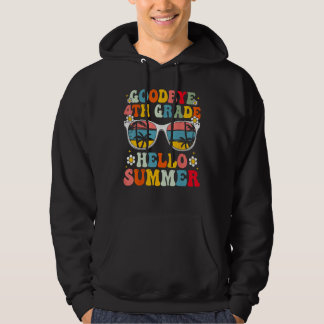 Sudadera Goodbye 4th Grade Hello Summer Groovy Last Day Of 