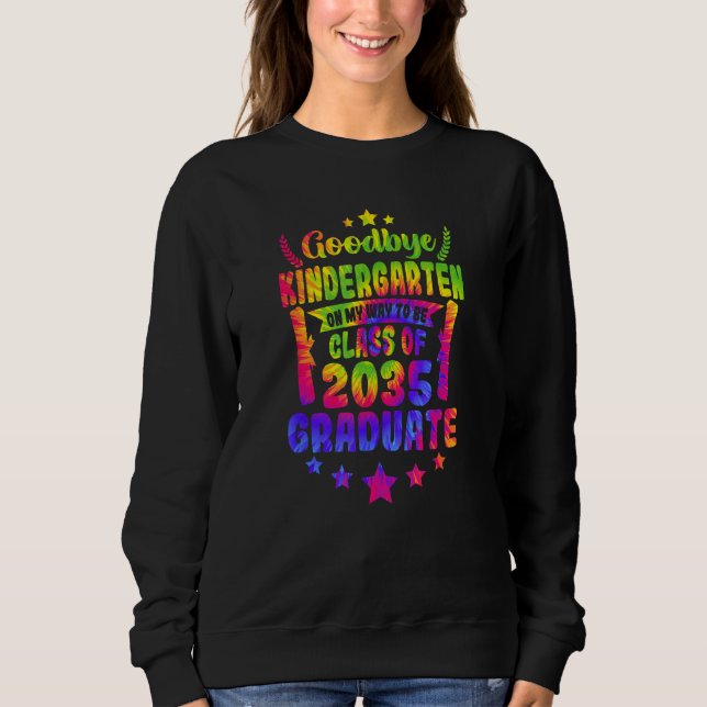 Sudadera Goodbye Preschool Class Of 2036 Graduate Preschool (Anverso)