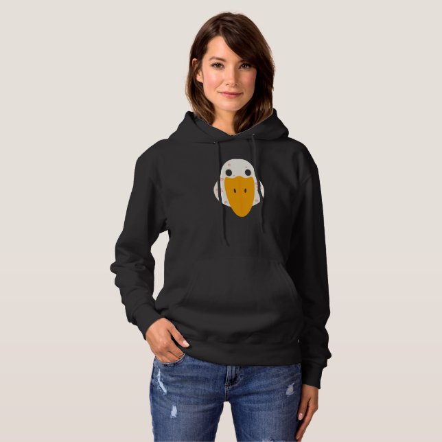 Sudadera Goose with Pimples Women's Hooded Sweatshirt (Anverso completo)