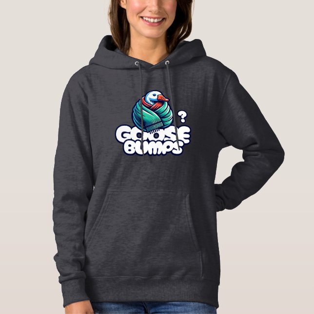 Sudadera Goosebump Funny Goose (Anverso)