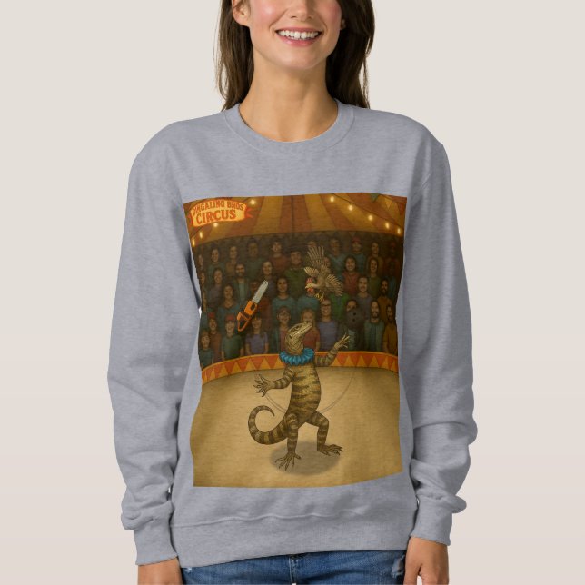 Sudadera Gordy, goanna juggler (Anverso)