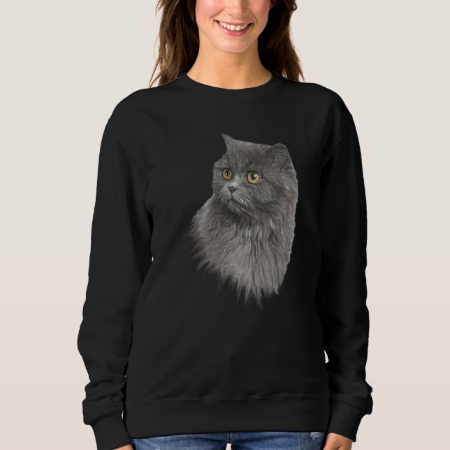 Sudadera Gorge persa Mascota Cat Rama Gatito Fan Kitty (Anverso)