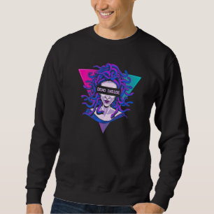 Sudadera Gorgona de cabeza de serpiente Medusa estética mue