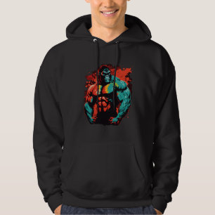 Sudadera Gorila Bestia Musculación Músculos Luchador de MMA