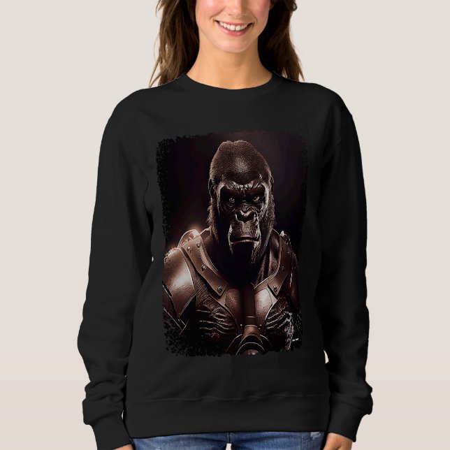 Sudadera Gorilla Warrior (Anverso)