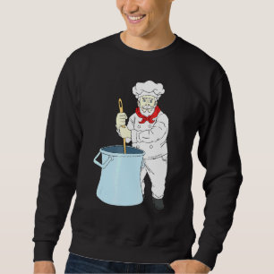Sudadera Gorra Chef Cocinando Cocina de Cocina Utensil Coci