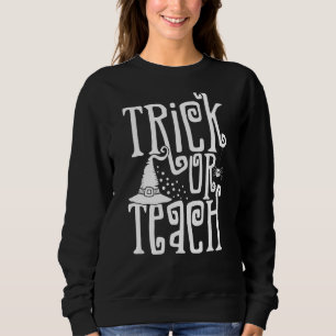Sudadera Gorra De Brujas Trick O Teach Witch Spookone Teach
