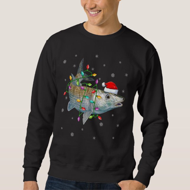 Sudadera Gorra de renos Bonefish Xmas Lighting Chris (Anverso)