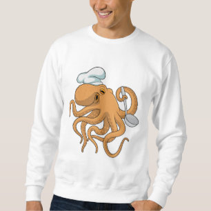 Sudadera Gorra del chef Octopus Cook