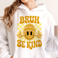 Gorra Feliz Bruh Sé Amable Amarillo