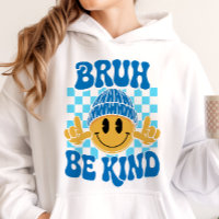 Gorra Feliz Bruh Sé Amable Cara Azul