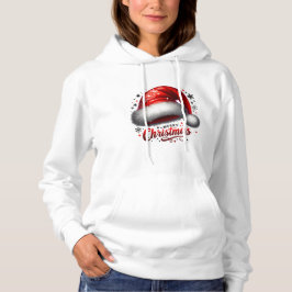 Sudadera Gorro de Santa Escarlata Brillante